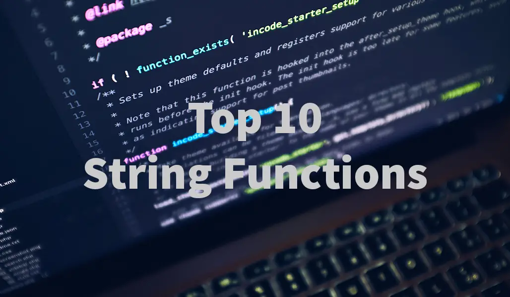 PHP Top 10 String Funktionen