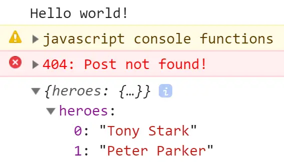 How to use the JavaScript Console correctly!