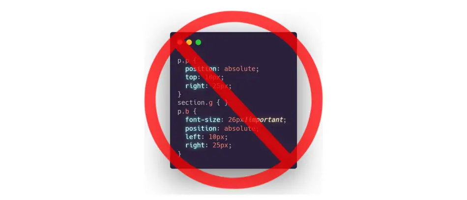 You should avoid these 7 CSS No-Gos! Thumbnail You should avoid these 7 CSS No-Gos! Thumbnail