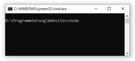 cmd.exe from Windows