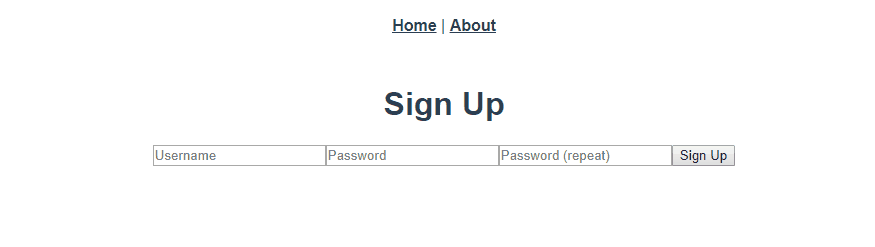 Vue Sign Up Demo
