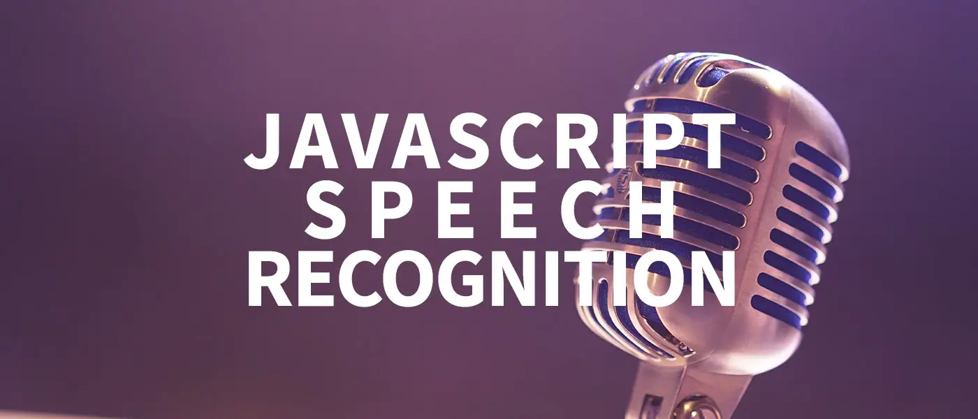 speech recognition js