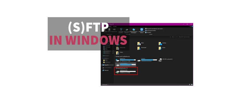 Windows S Ftp Server As A Network Drive With Drive Letter